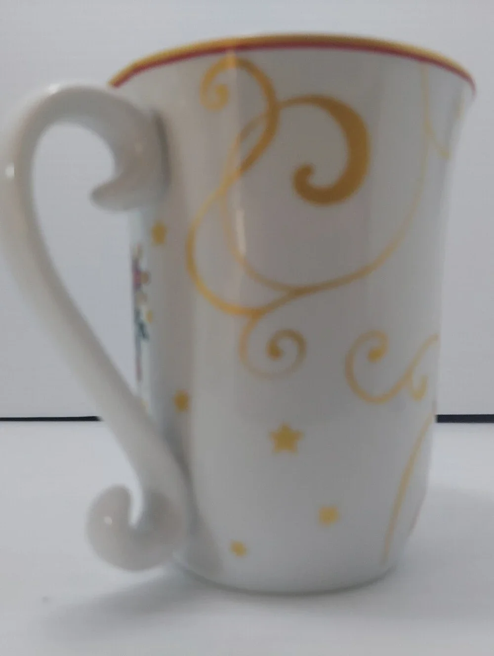 Williams-Sonoma 'Twas the Night Before Christmas Santa/Sleigh Coffee Mug 14 oz